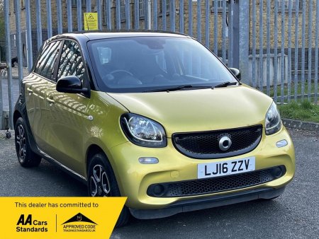 SMART FORFOUR 1.0 Prime Euro 6 (s/s) 5dr